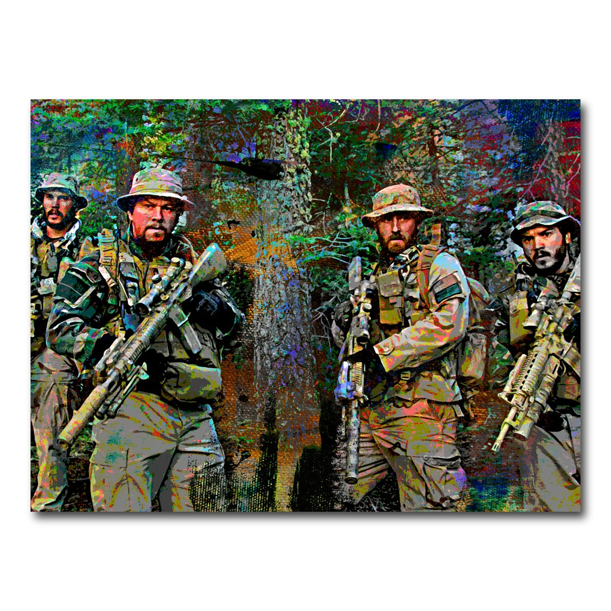 AUTO-MOCKUP WHITE | Lone Survivor Crew | 1 Piece | Gallery Wrap Canvas | group=4x3