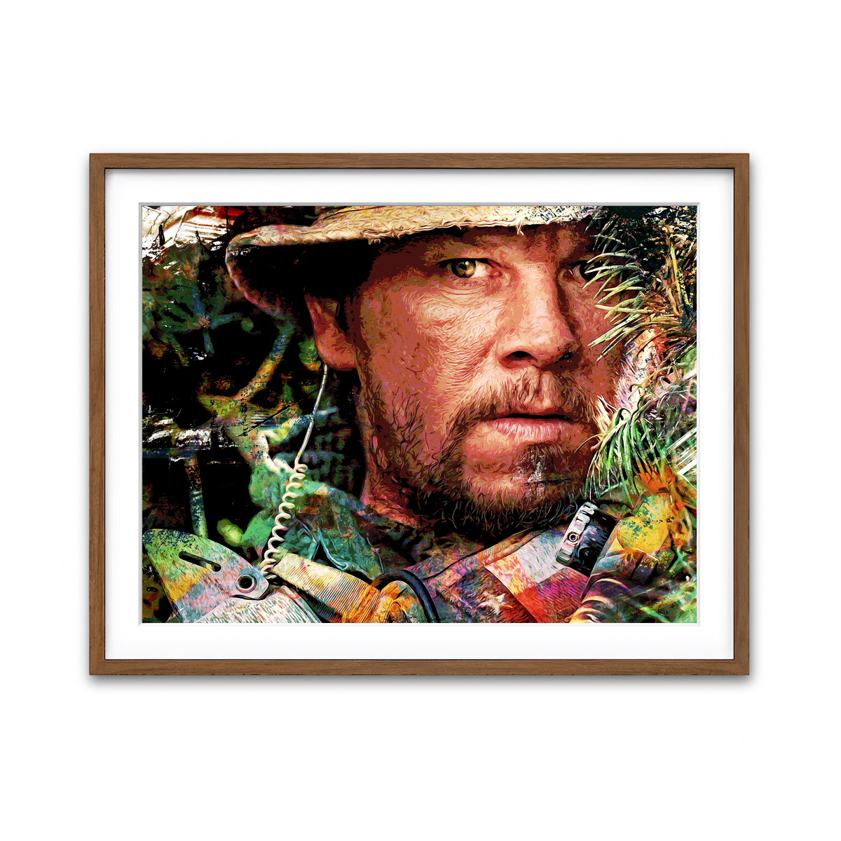 Framed Print 4x3 Walnut