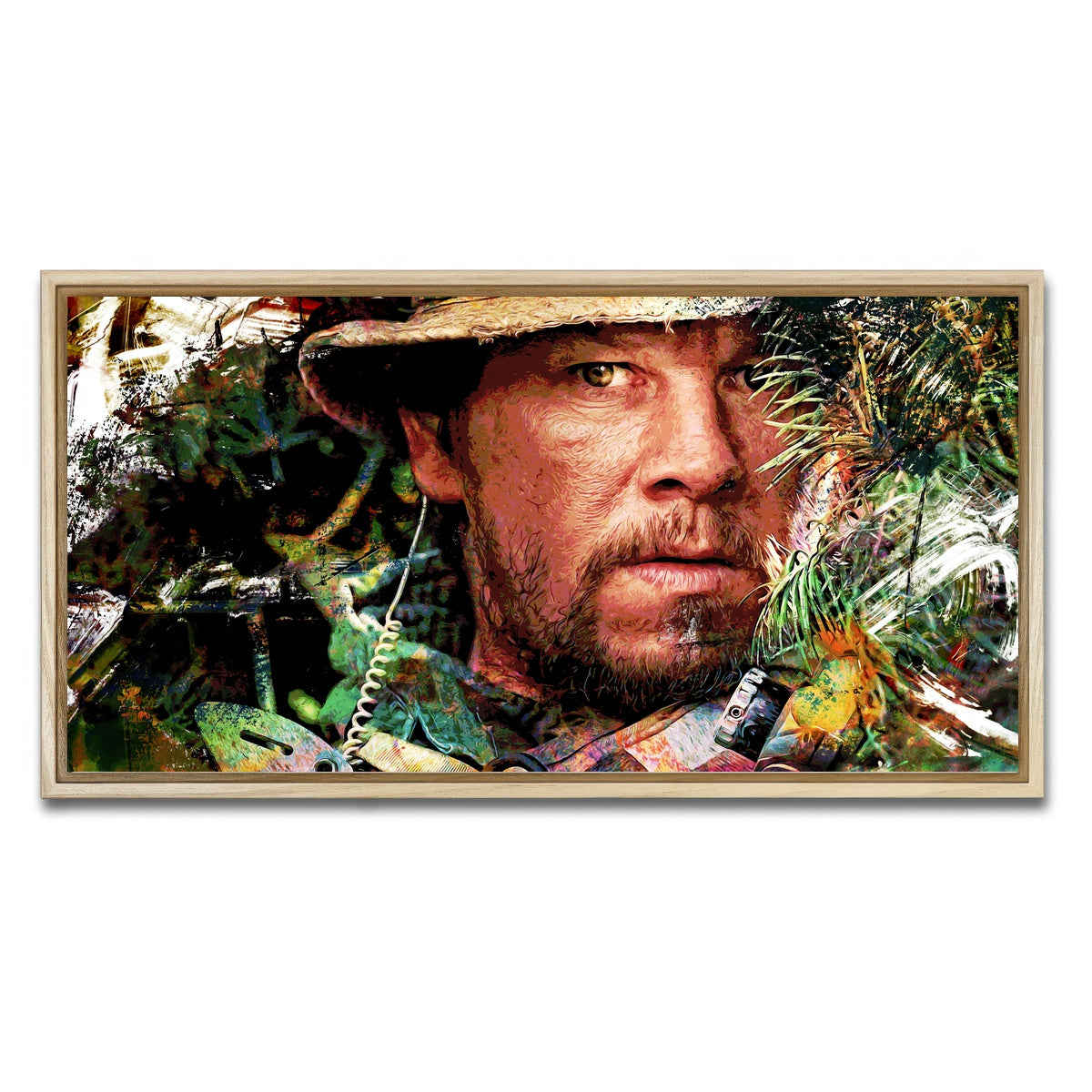 AUTO-MOCKUP WHITE | Lone Survivor | 1 Piece | Natural Framed Canvas | group=2x1