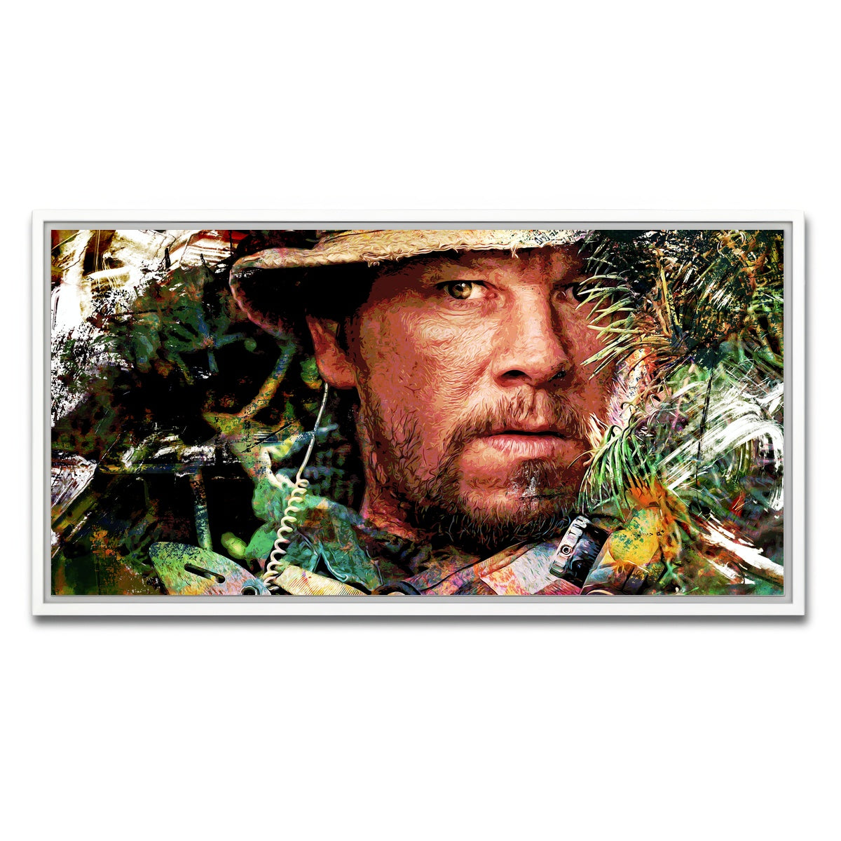 AUTO-MOCKUP WHITE | Lone Survivor | 1 Piece | White Framed Canvas | group=2x1