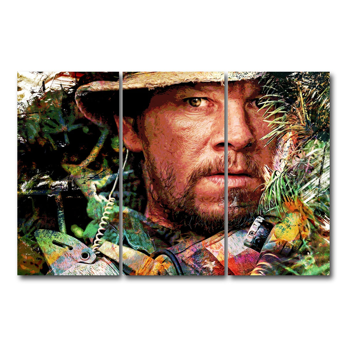 AUTO-MOCKUP WHITE | Lone Survivor | 3 Piece | Gallery Wrap Canvas | group=12x24