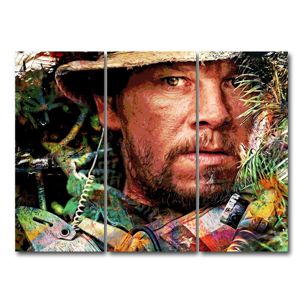 AUTO-MOCKUP WHITE | Lone Survivor | 3 Piece | Gallery Wrap Canvas | group=8x18