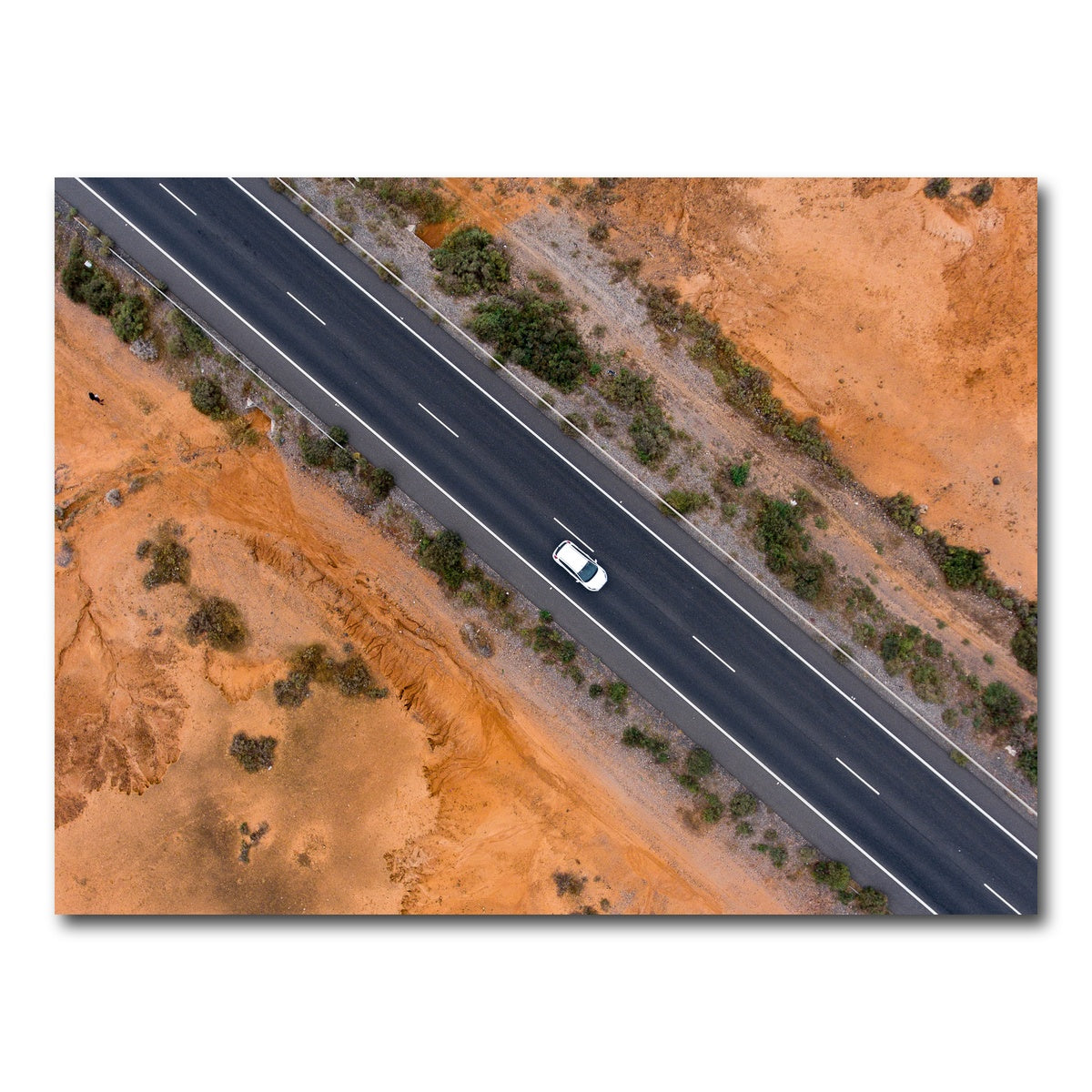 AUTO-MOCKUP WHITE | Lonely Drive | 1 Piece | Gallery Wrap Canvas | group=4x3