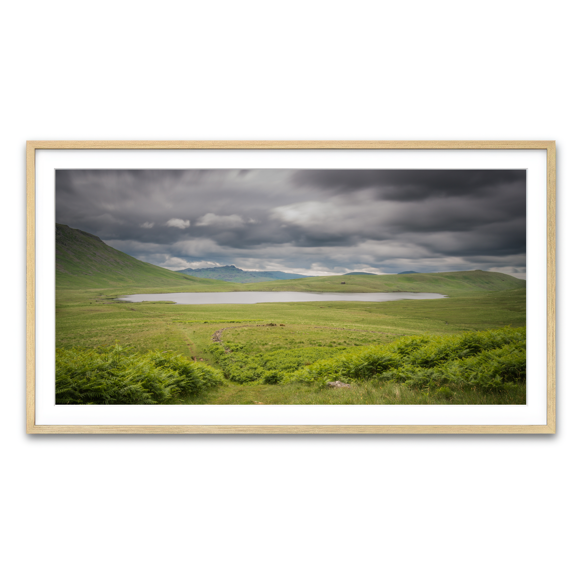 Framed Print 2x1 Natural