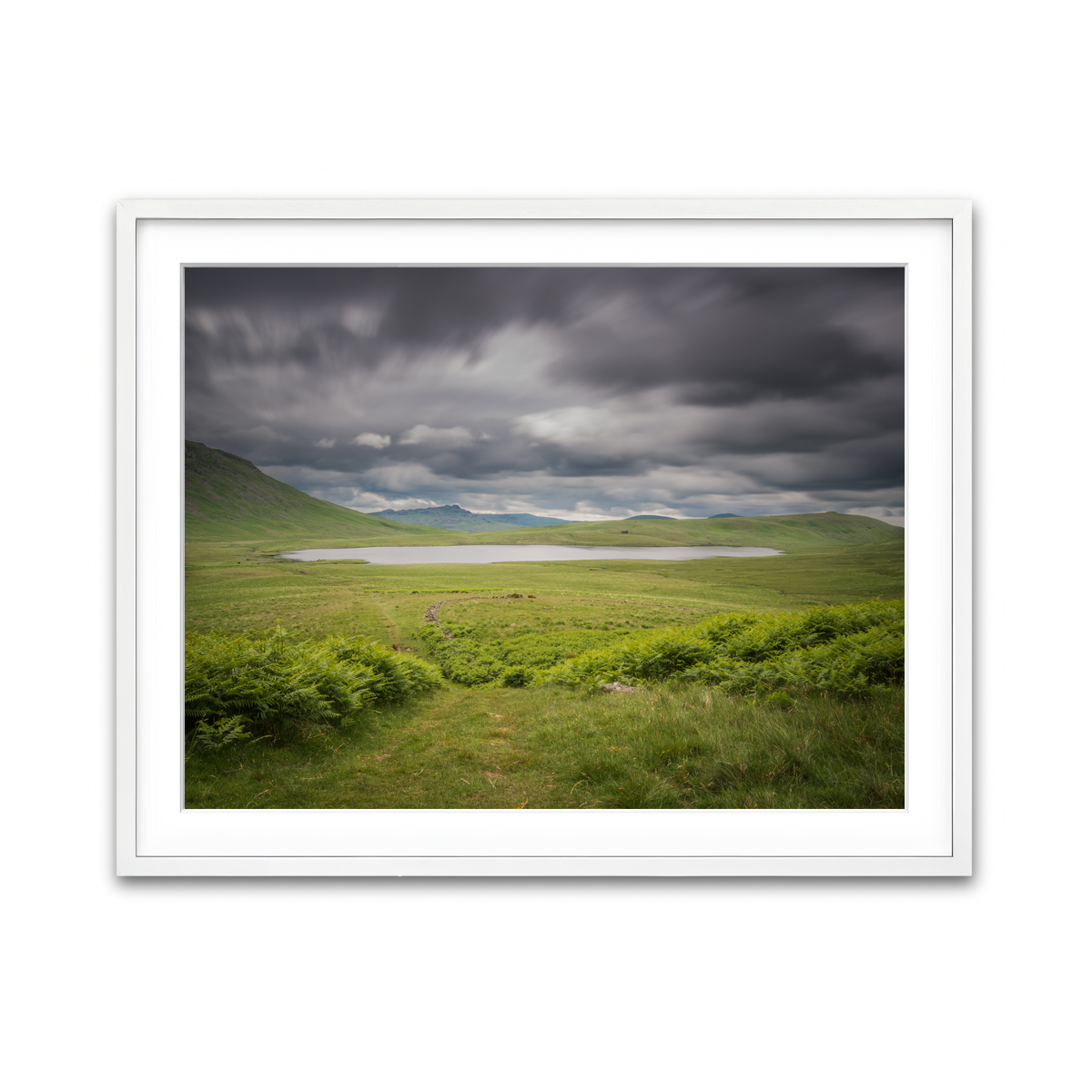Framed Print 4x3 White