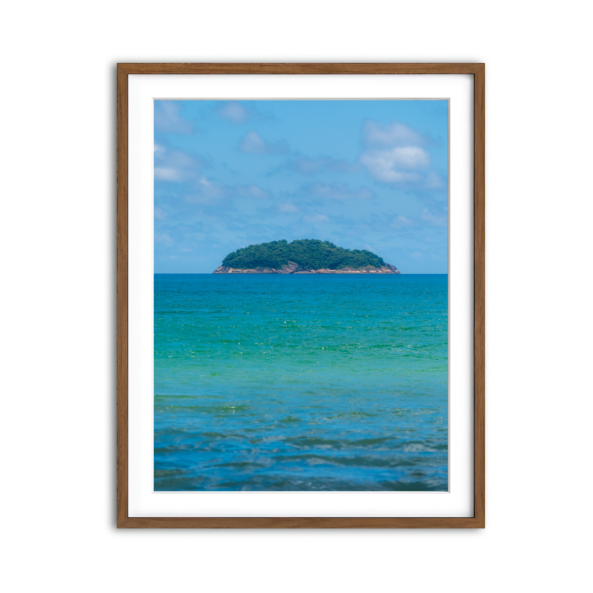 Framed Print 3x4 Walnut