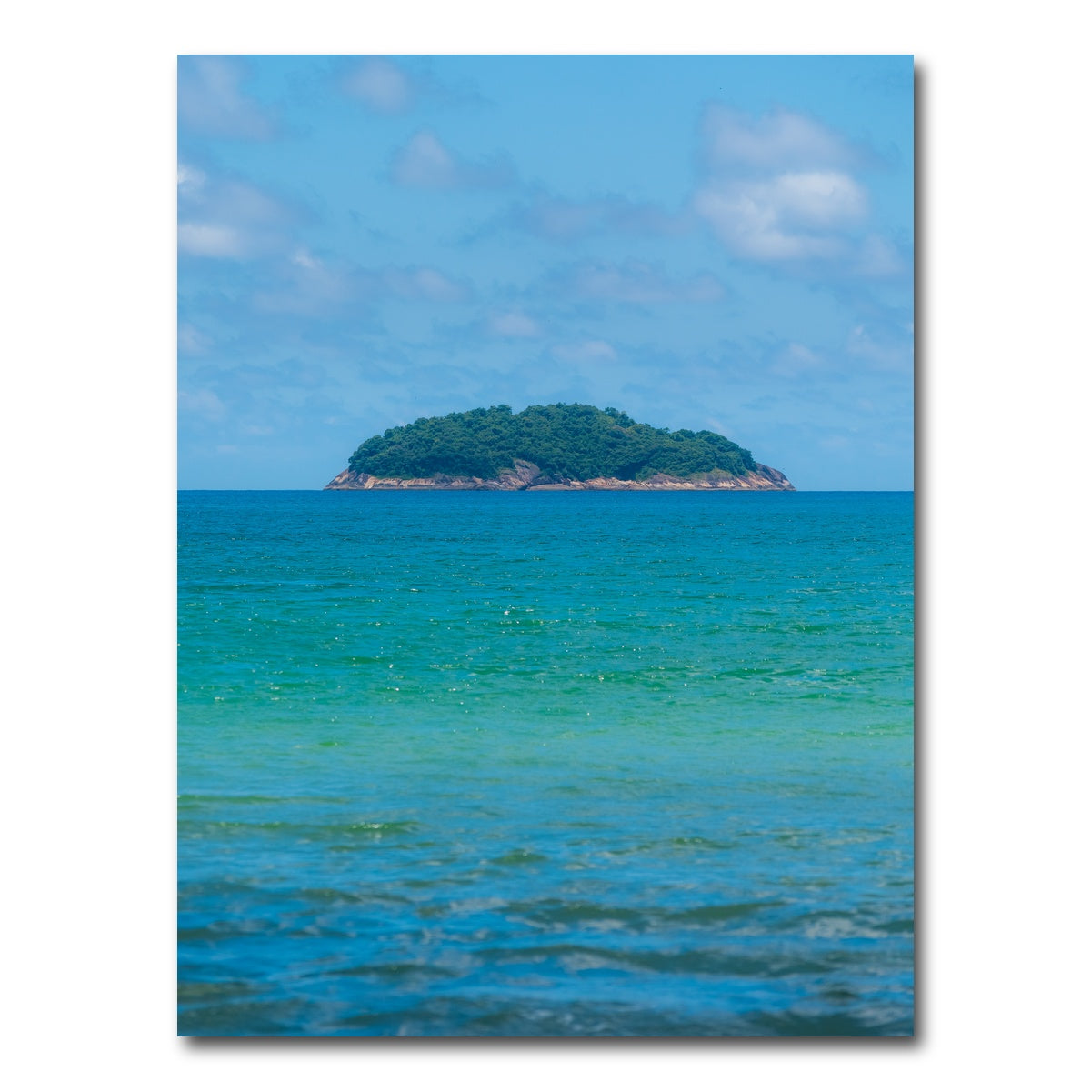 AUTO-MOCKUP WHITE | Lonely island | 1 Piece | Gallery Wrap Canvas | group=3x4