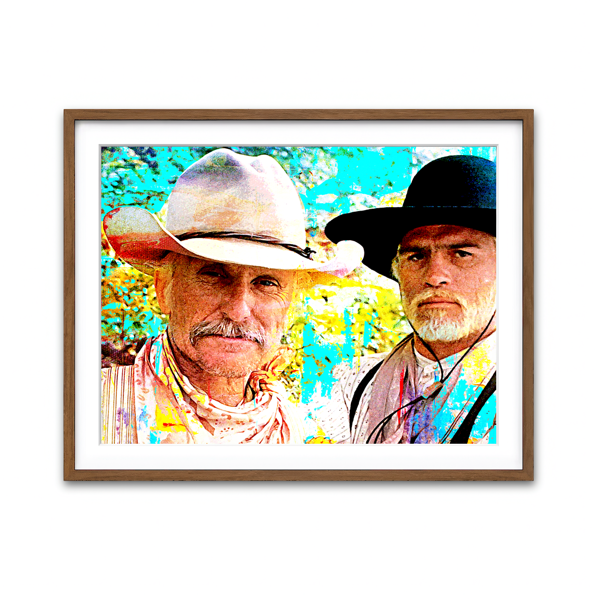 Framed Print 4x3 Walnut