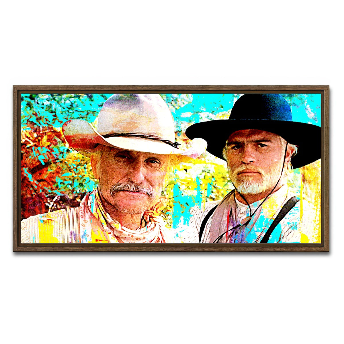 AUTO-MOCKUP WHITE | Lonesome Dove | 1 Piece | Walnut Framed Canvas | group=2x1