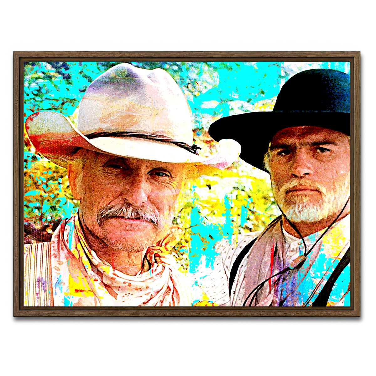 AUTO-MOCKUP WHITE | Lonesome Dove | 1 Piece | Walnut Framed Canvas | group=4x3