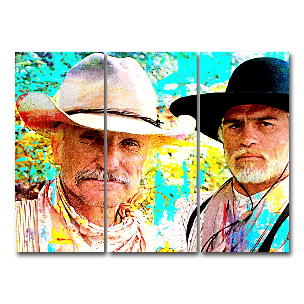 AUTO-MOCKUP WHITE | Lonesome Dove | 3 Piece | Gallery Wrap Canvas | group=8x18