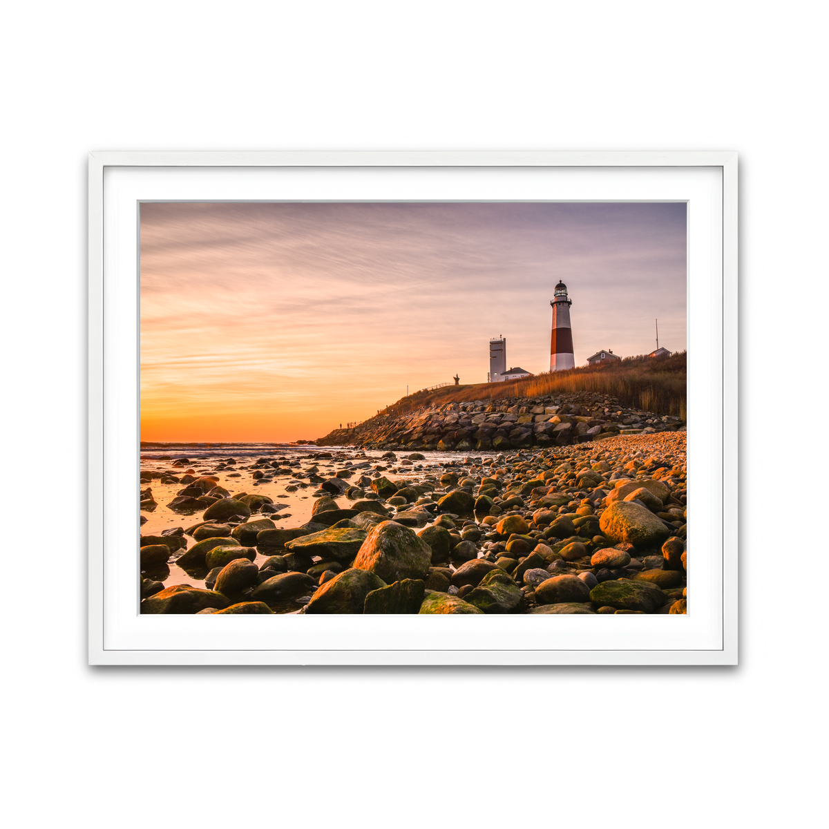 Framed Print 4x3 White