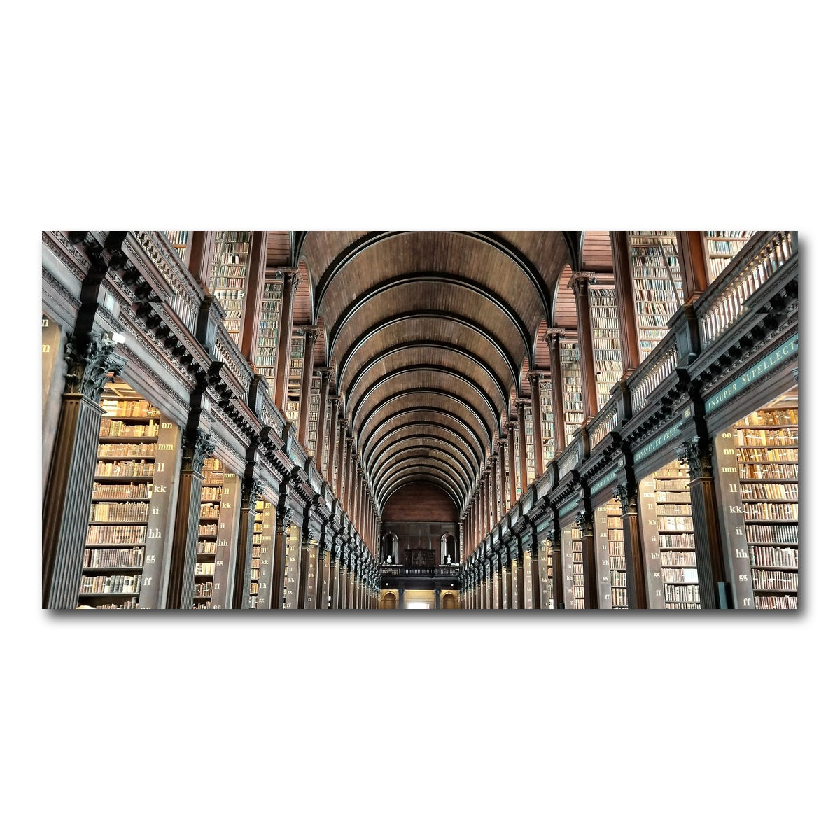 AUTO-MOCKUP WHITE | Long Room Library - Trinity College, Dublin | 1 Piece | Gallery Wrap Canvas | group=2x1