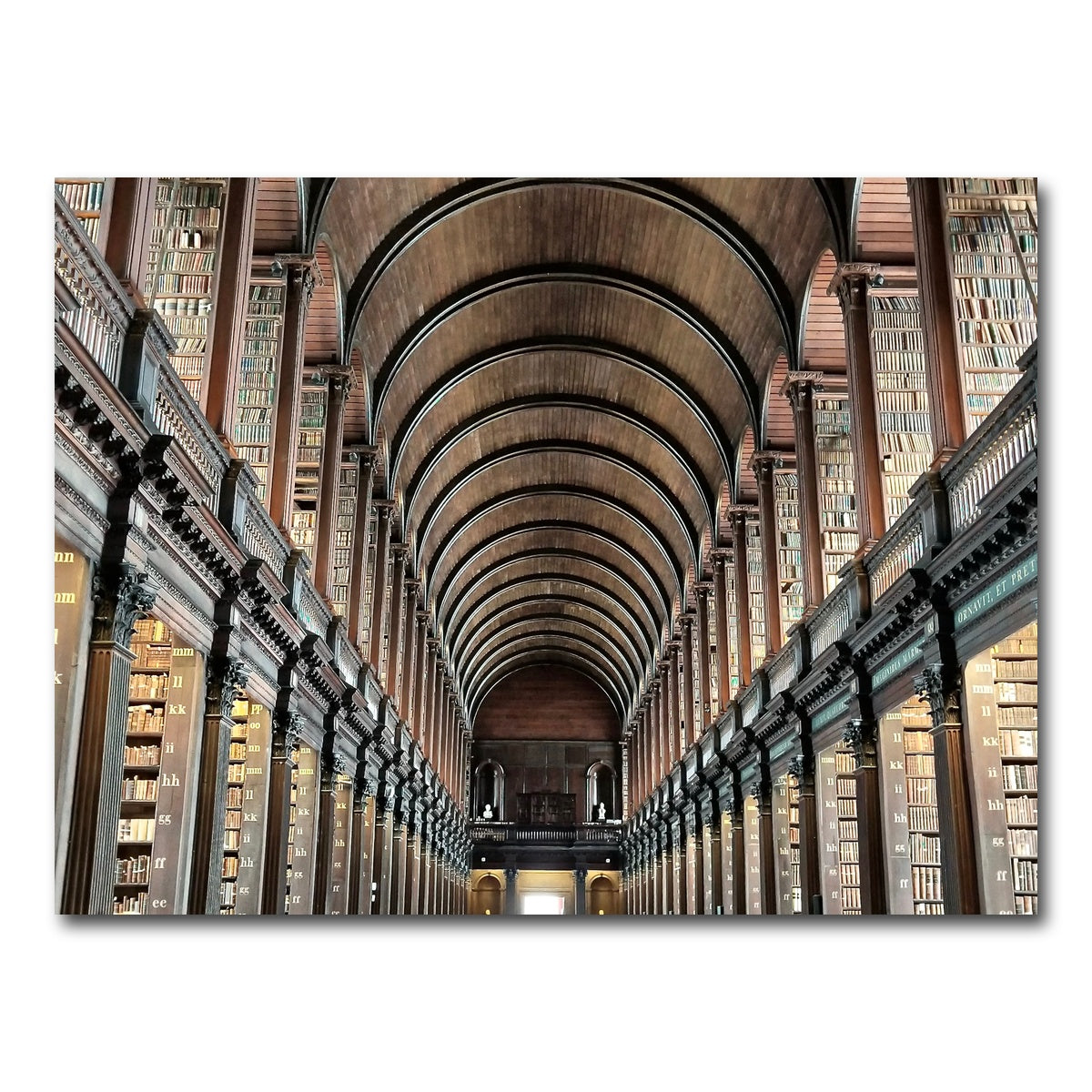 AUTO-MOCKUP WHITE | Long Room Library - Trinity College, Dublin | 1 Piece | Gallery Wrap Canvas | group=4x3