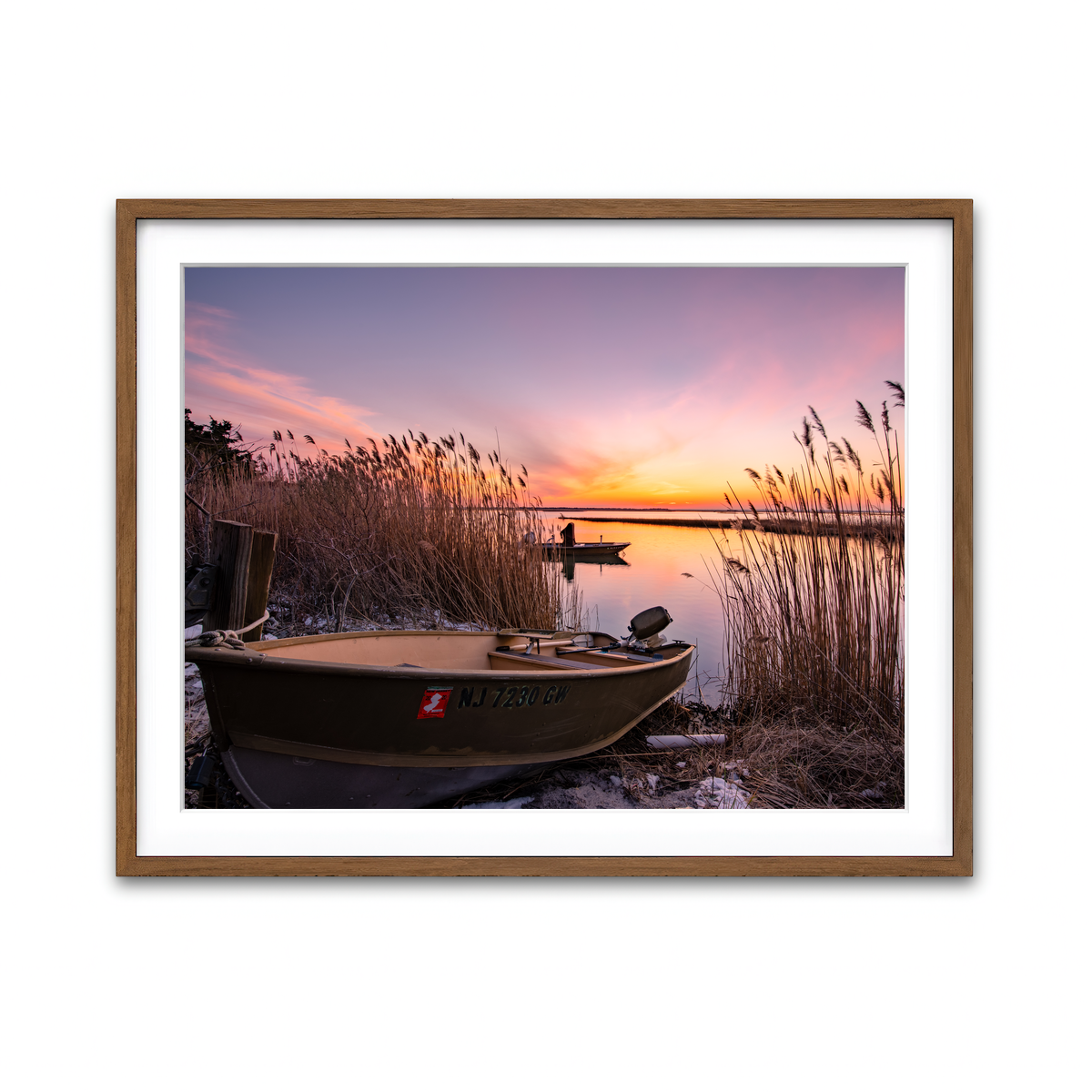 Framed Print 4x3 Walnut
