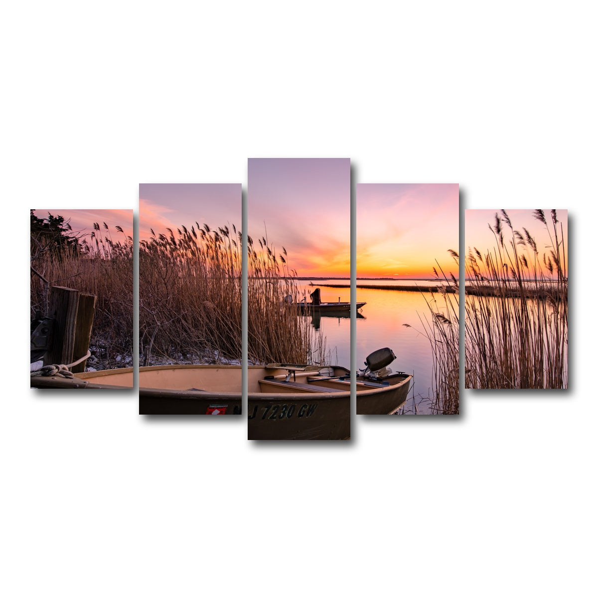 AUTO-MOCKUP WHITE | Long Winter | 5 Piece | Gallery Wrap Canvas | group=5_normal