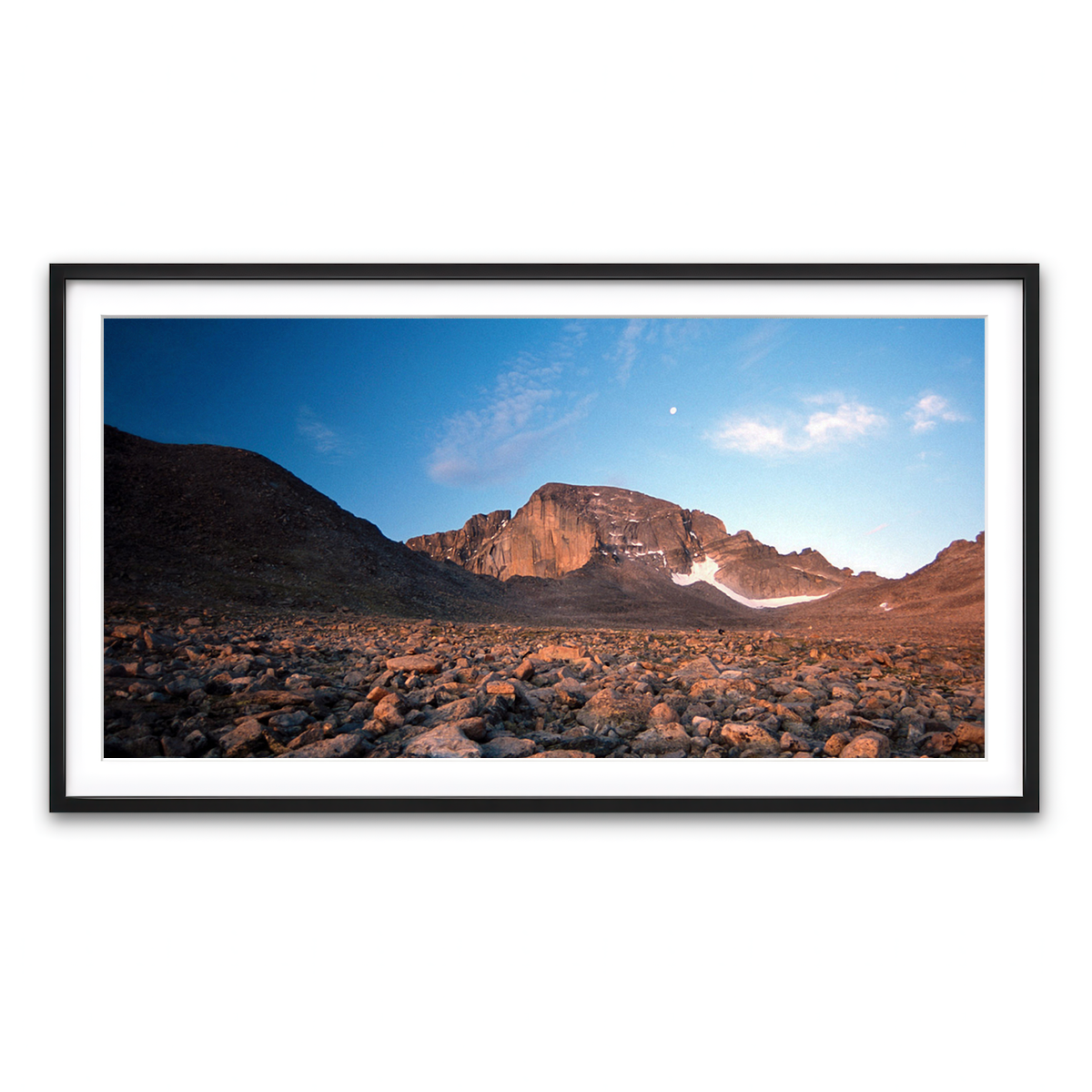 Framed Print 2x1 Black