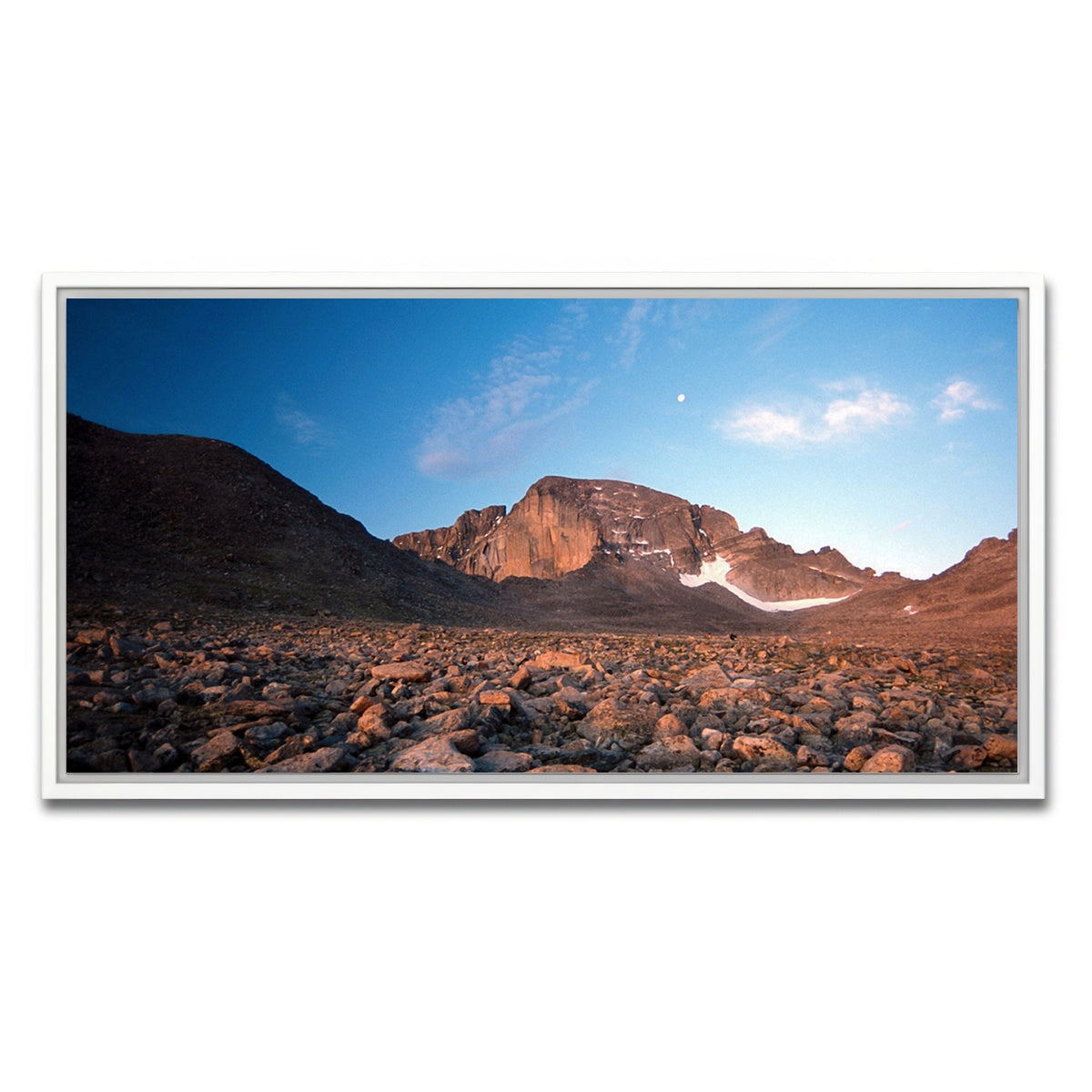 AUTO-MOCKUP WHITE | Longs Peak Boulder Field | 1 Piece | White Framed Canvas | group=2x1