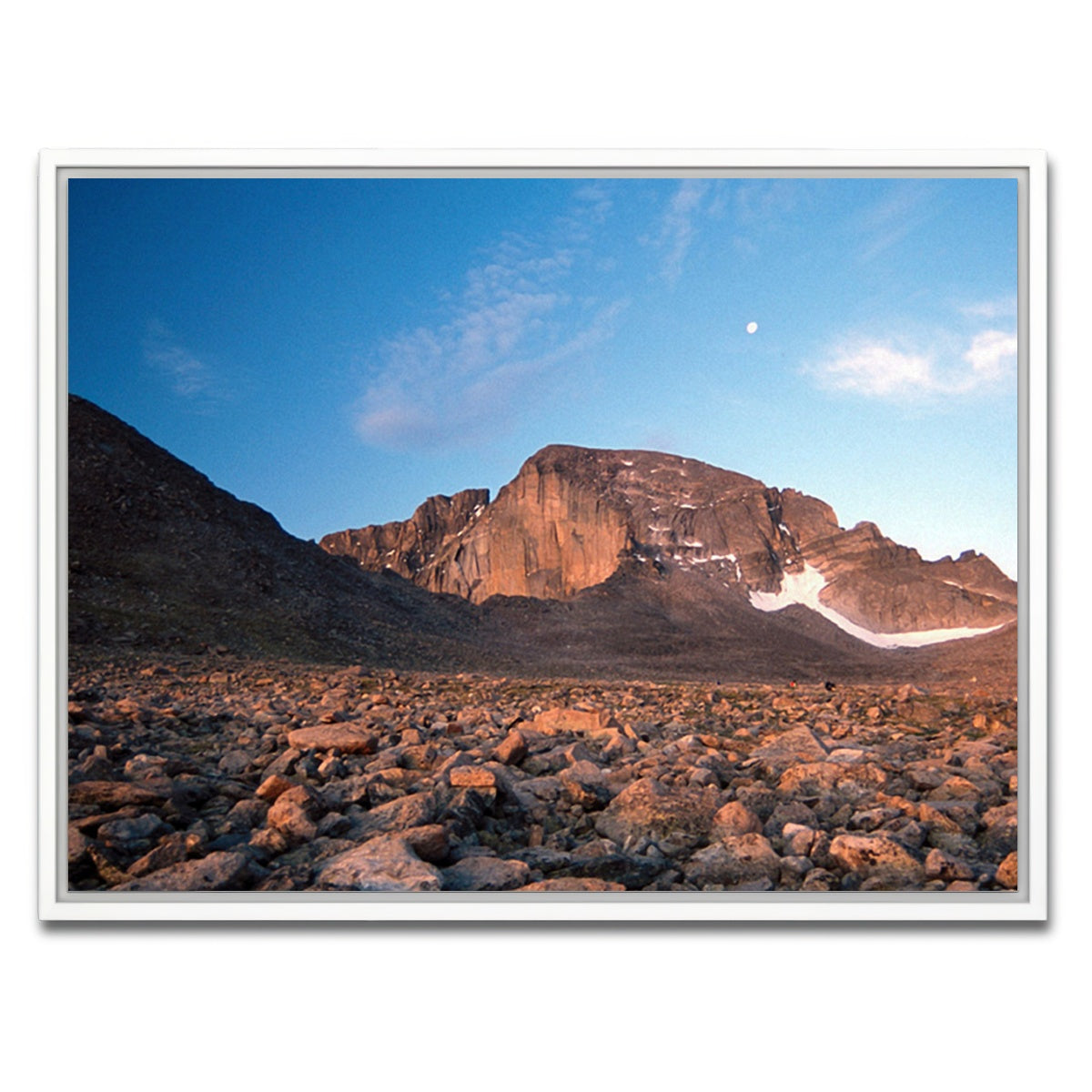 AUTO-MOCKUP WHITE | Longs Peak Boulder Field | 1 Piece | White Framed Canvas | group=4x3