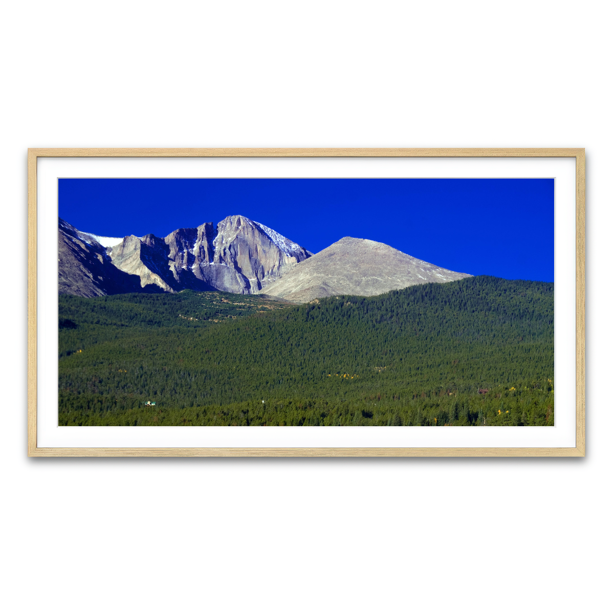 Framed Print 2x1 Natural