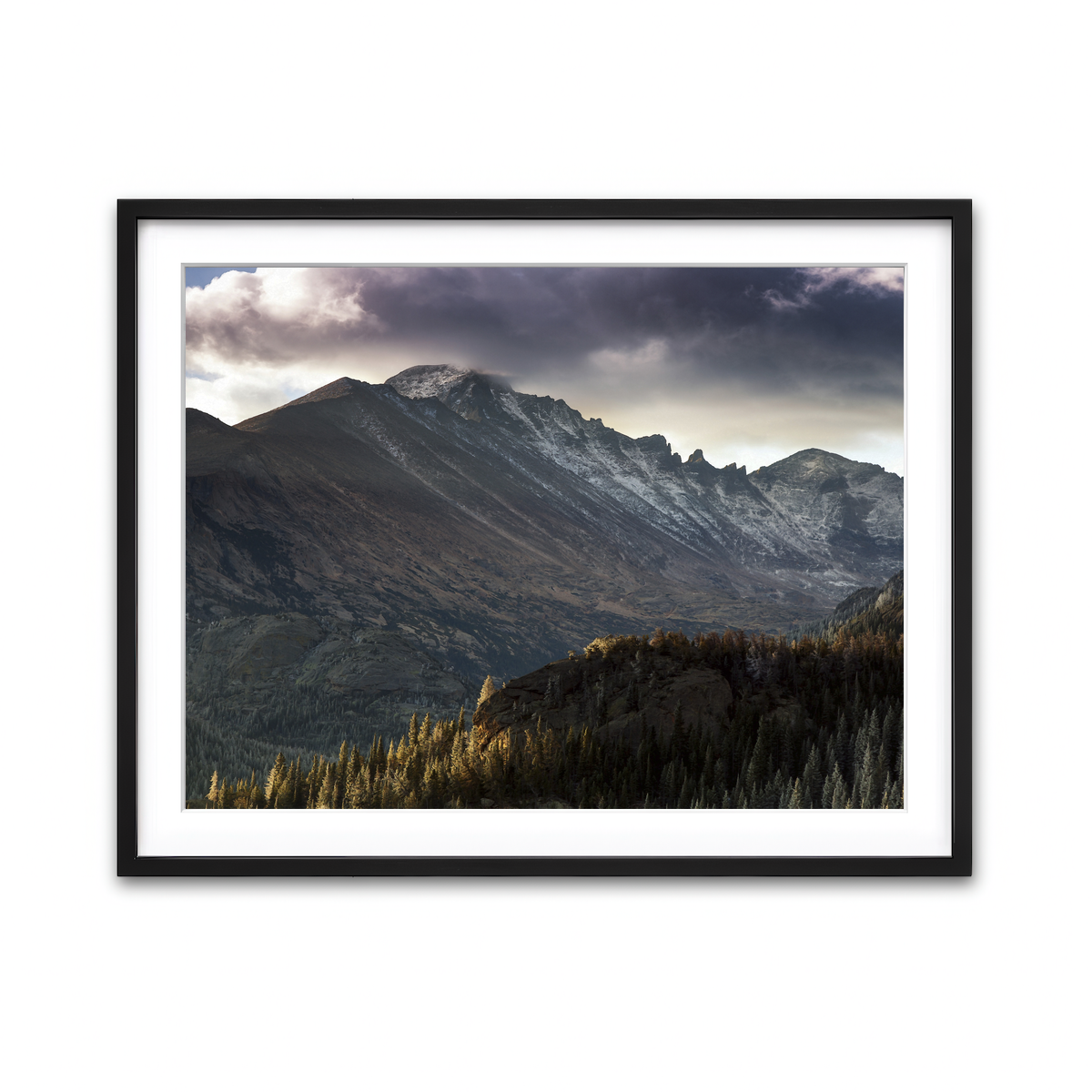 Framed Print 4x3 Black