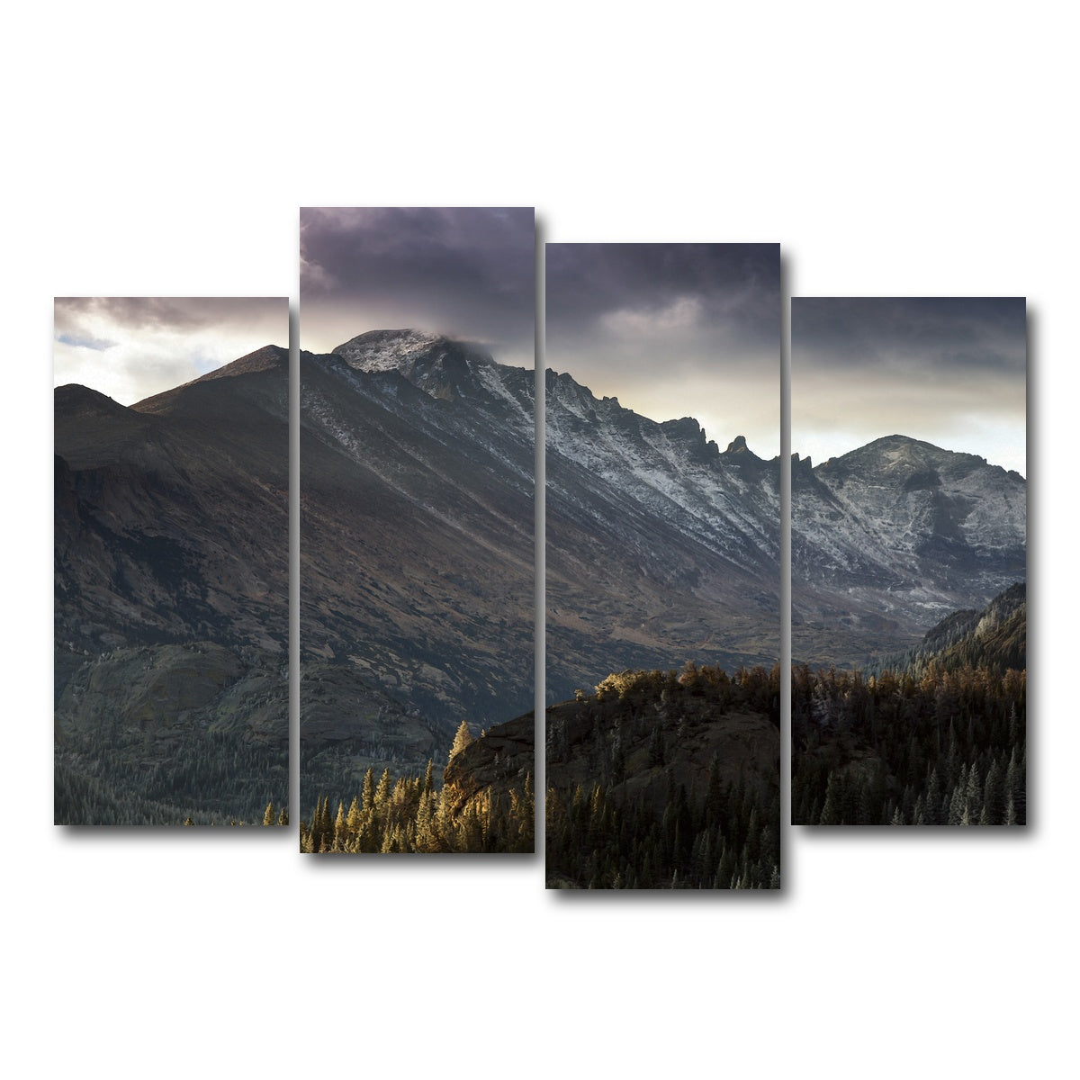 AUTO-MOCKUP WHITE | Longs peak | 4 Piece | Gallery Wrap Canvas | group=4_normal