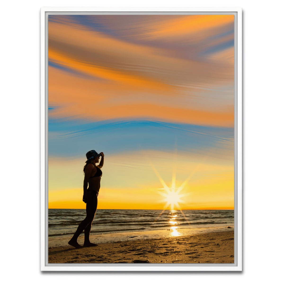 AUTO-MOCKUP WHITE | Looking for Tomorrow | 1 Piece | White Framed Canvas | group=3x4