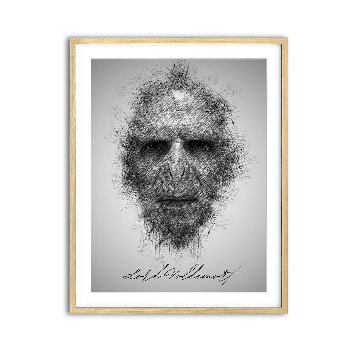 Framed Print 3x4 Natural