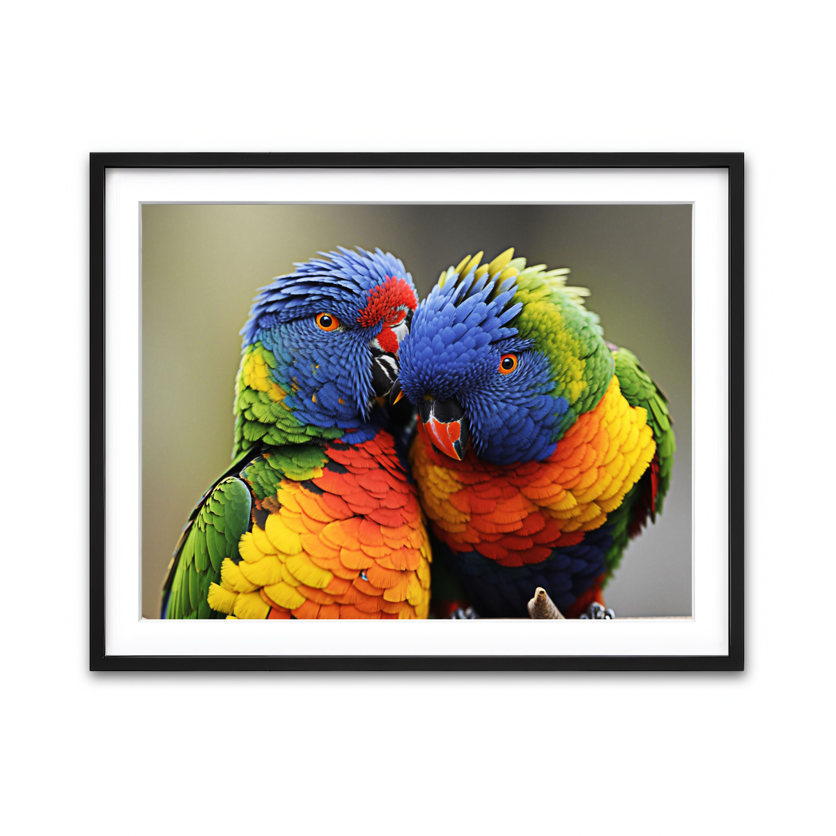 Framed Print 4x3 Black