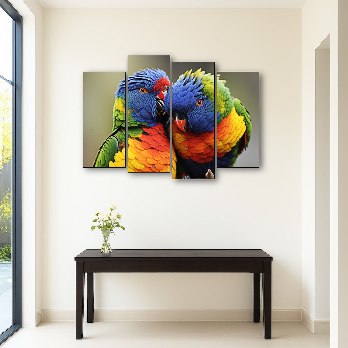 AUTO-MOCKUP ROOM | Lorikeet birds