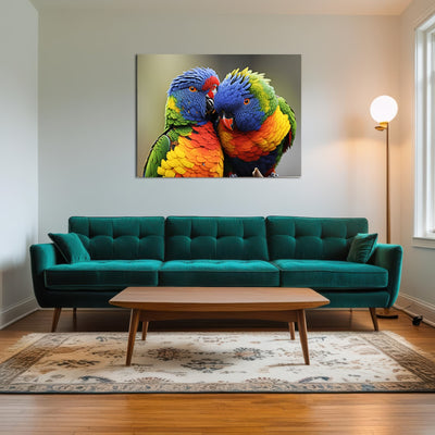 AUTO-MOCKUP ROOM | Lorikeet birds