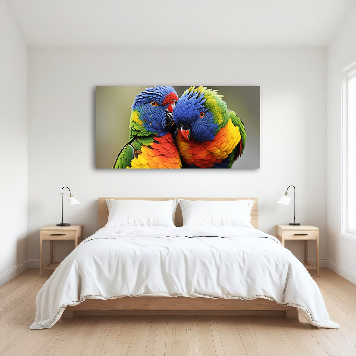 AUTO-MOCKUP ROOM | Lorikeet birds