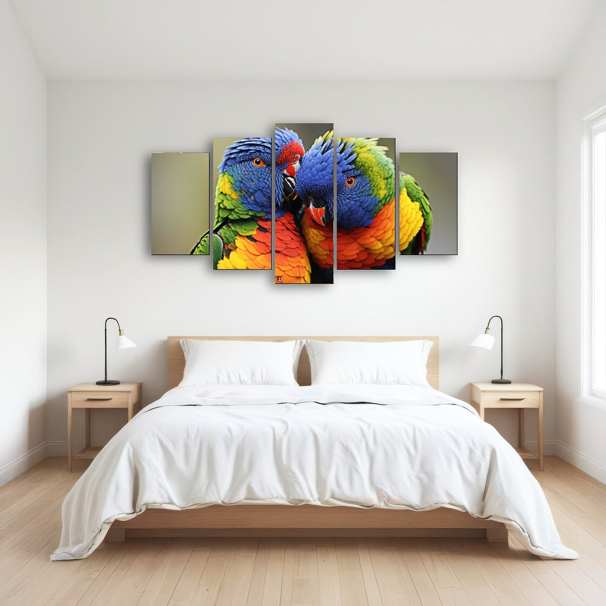 AUTO-MOCKUP ROOM | Lorikeet birds