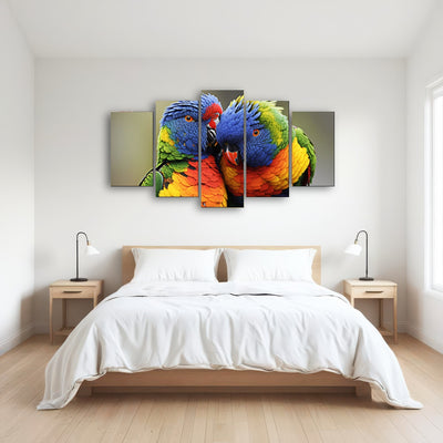 AUTO-MOCKUP ROOM | Lorikeet birds