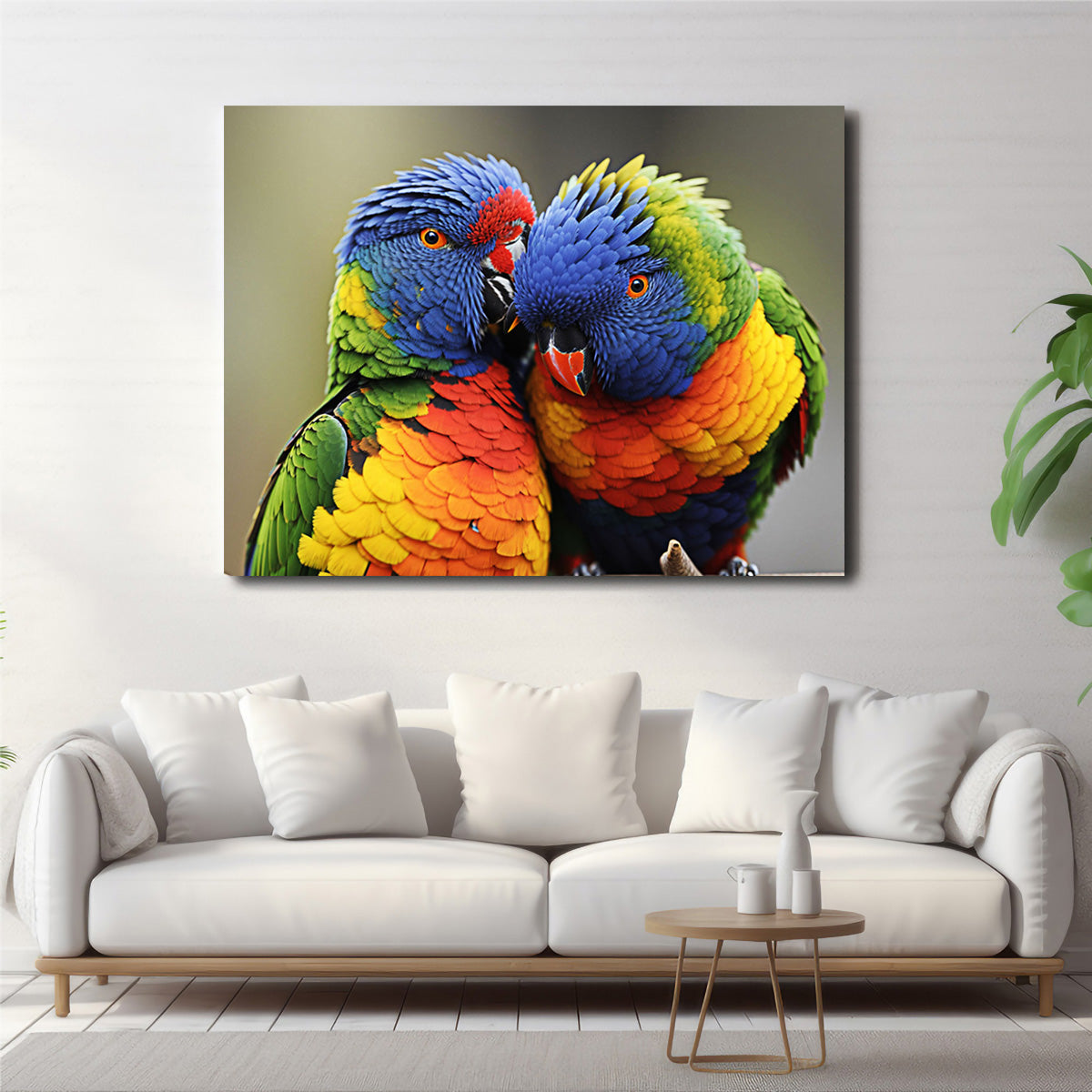 Lorikeet Birds Wall Art