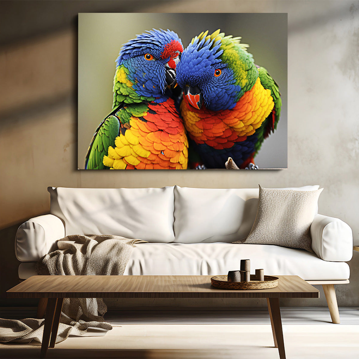 Lorikeet Birds Wall Art