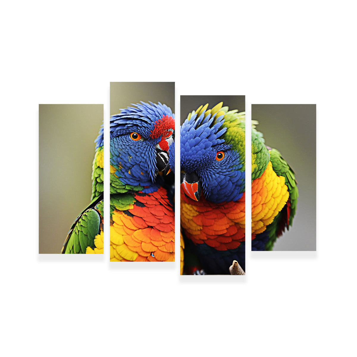 Lorikeet Birds Wall Art
