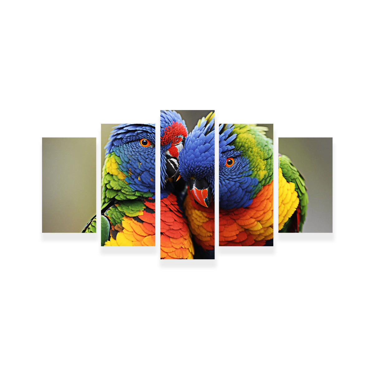 Lorikeet Birds Wall Art