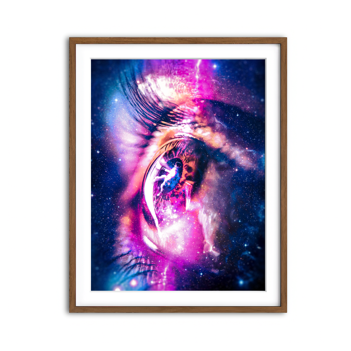 Framed Print 3x4 Walnut