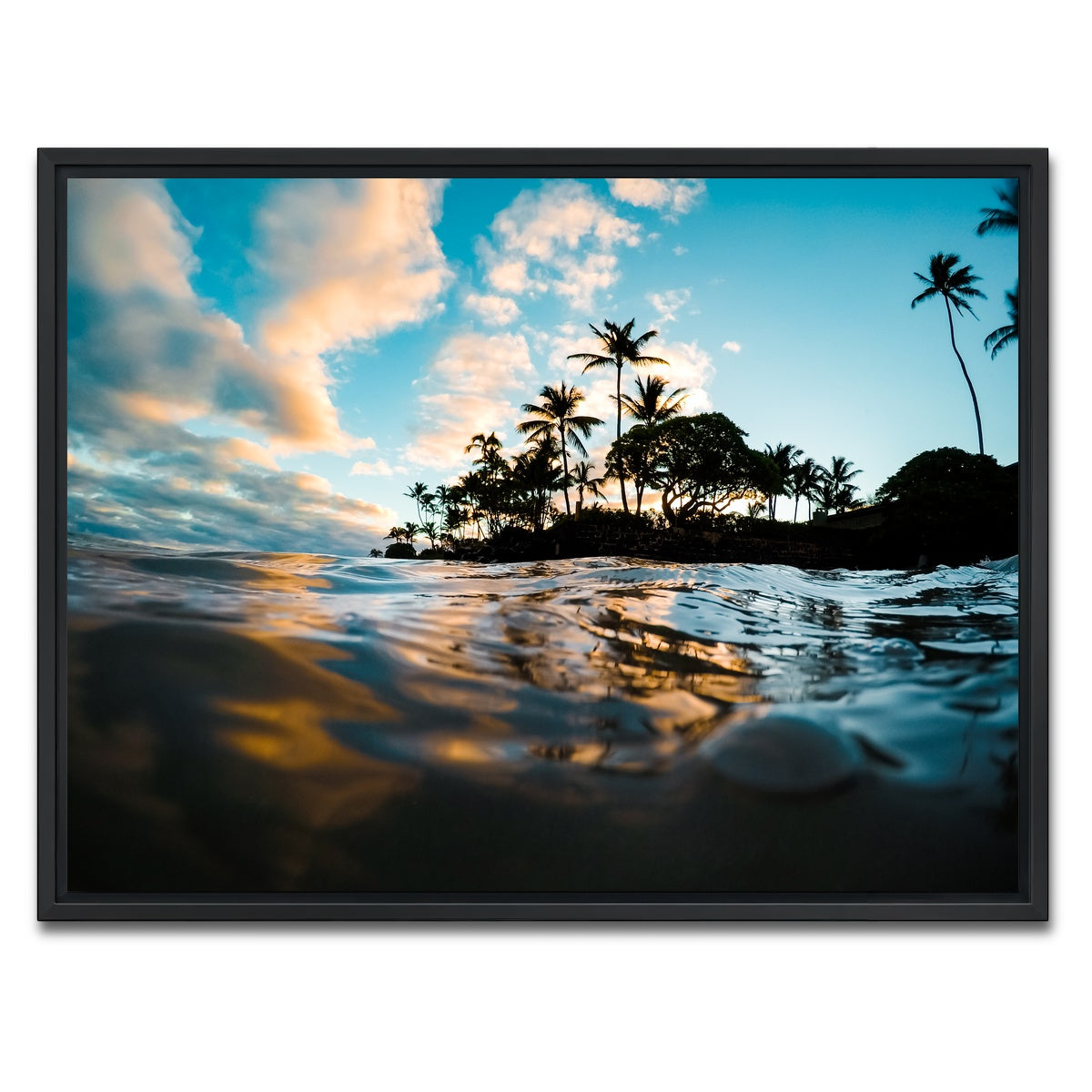 AUTO-MOCKUP WHITE | Lost at Sea | 1 Piece | Black Framed Canvas | group=4x3