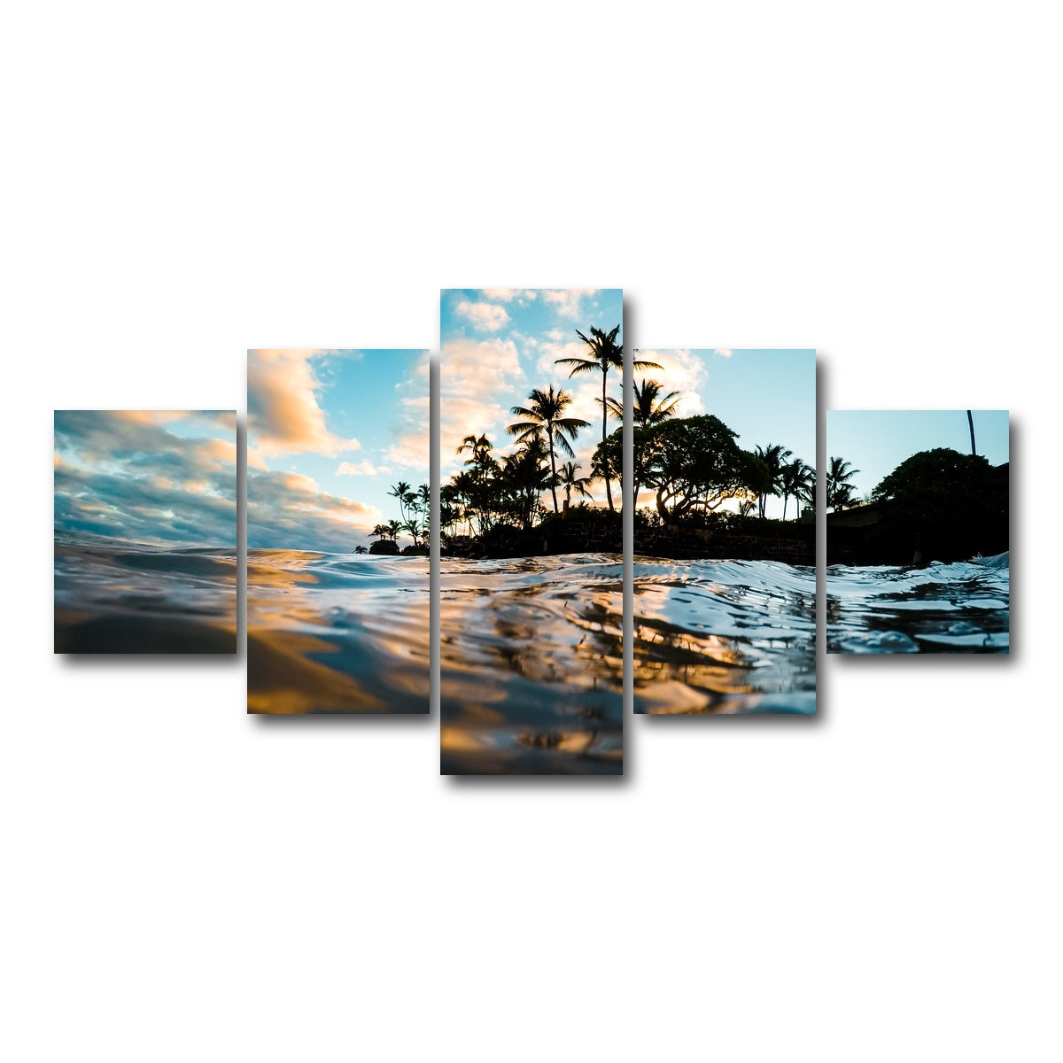AUTO-MOCKUP WHITE | Lost at Sea | 5 Piece | Gallery Wrap Canvas | group=5_short