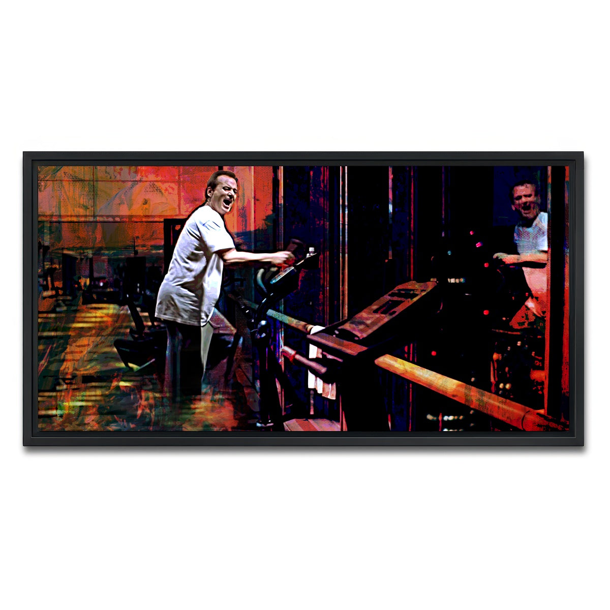 AUTO-MOCKUP WHITE | Lost in Translation Elliptical | 1 Piece | Black Framed Canvas | group=2x1