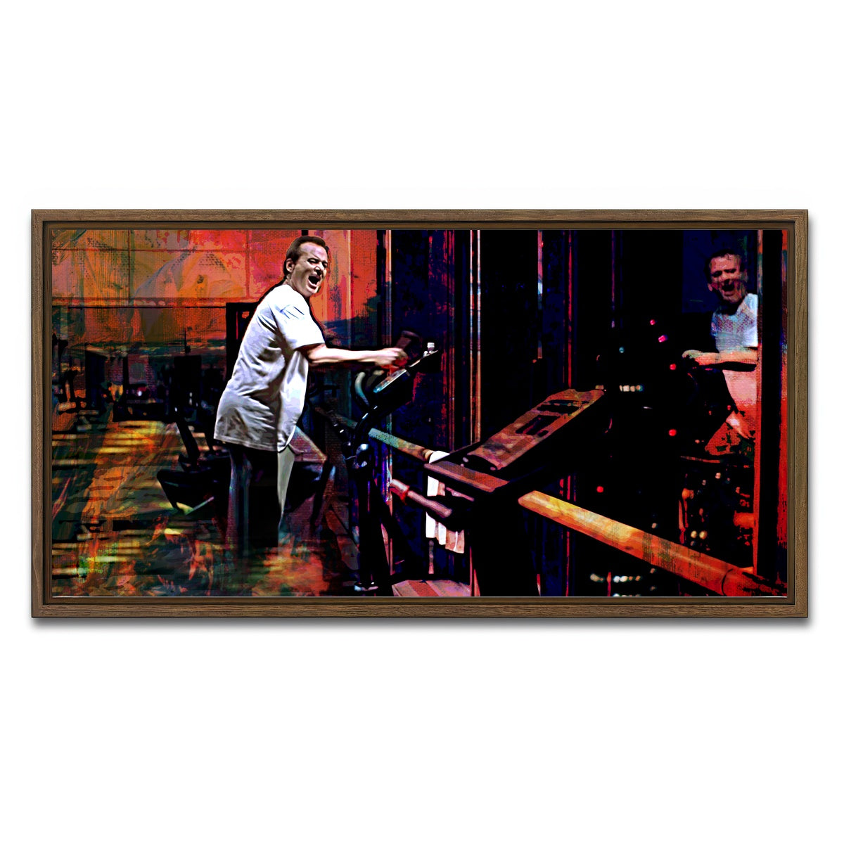 AUTO-MOCKUP WHITE | Lost in Translation Elliptical | 1 Piece | Walnut Framed Canvas | group=2x1