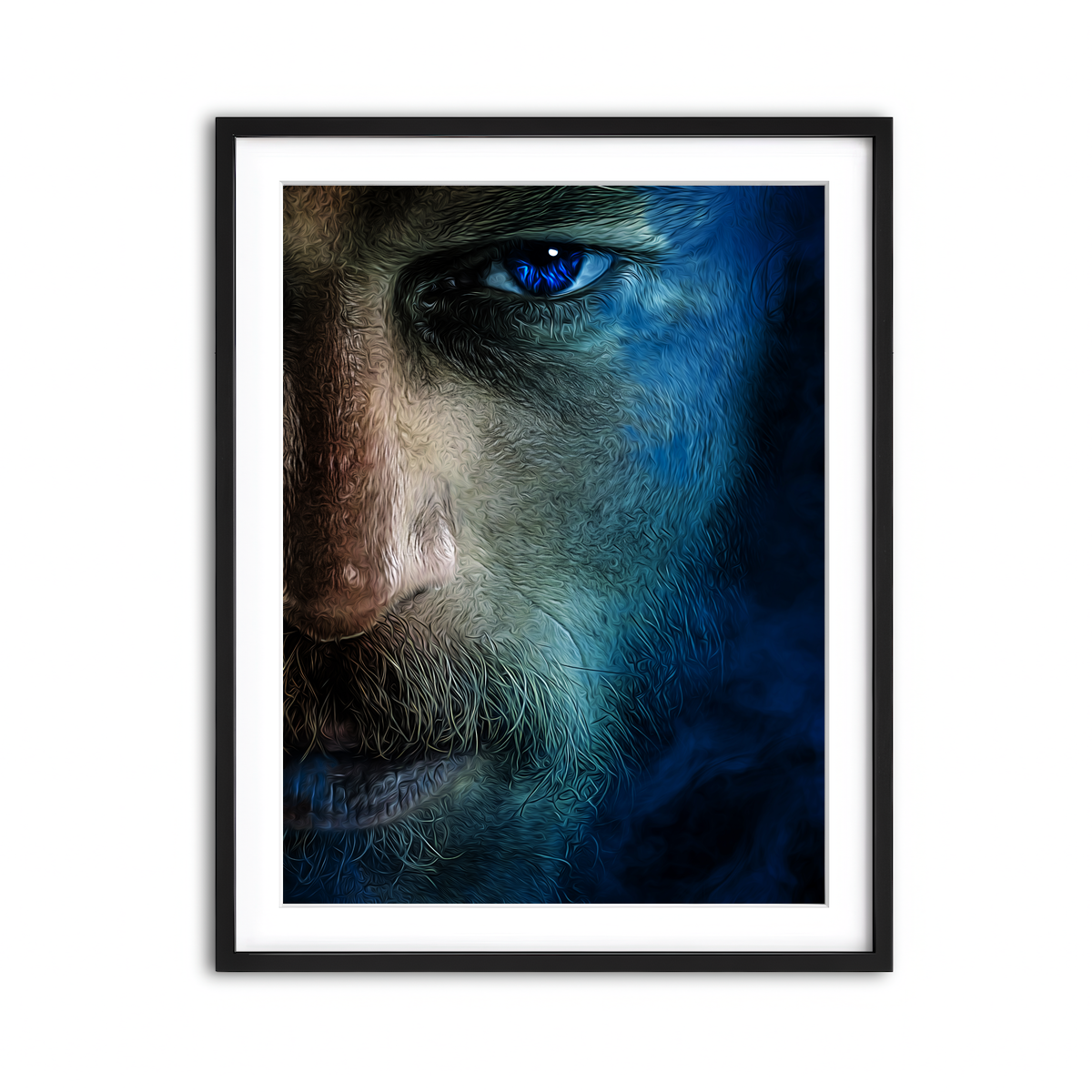 Framed Print 3x4 Black