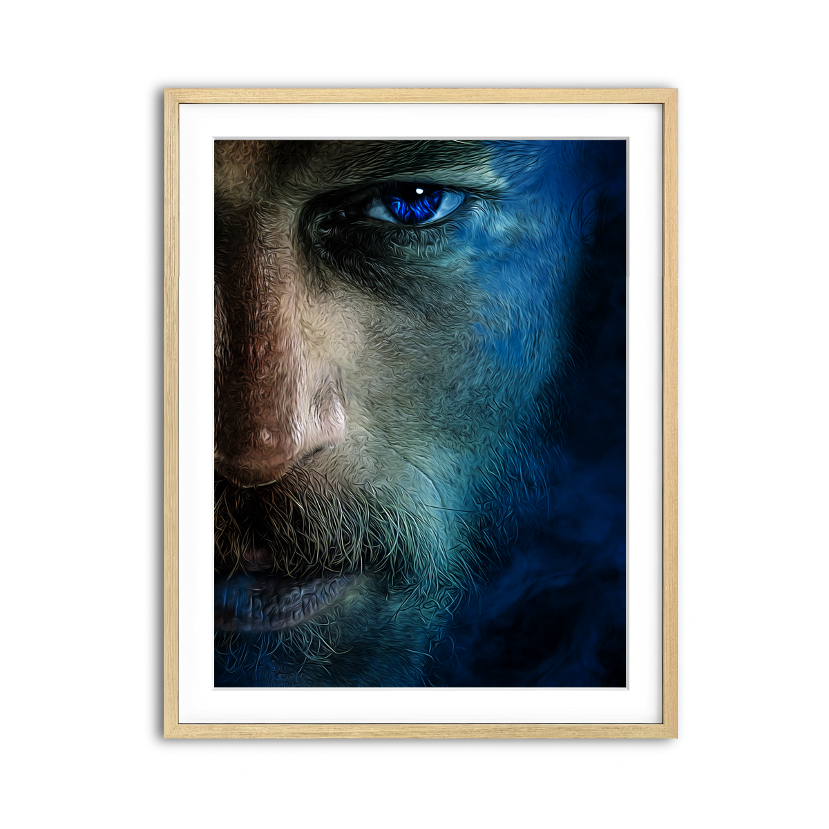 Framed Print 3x4 Natural