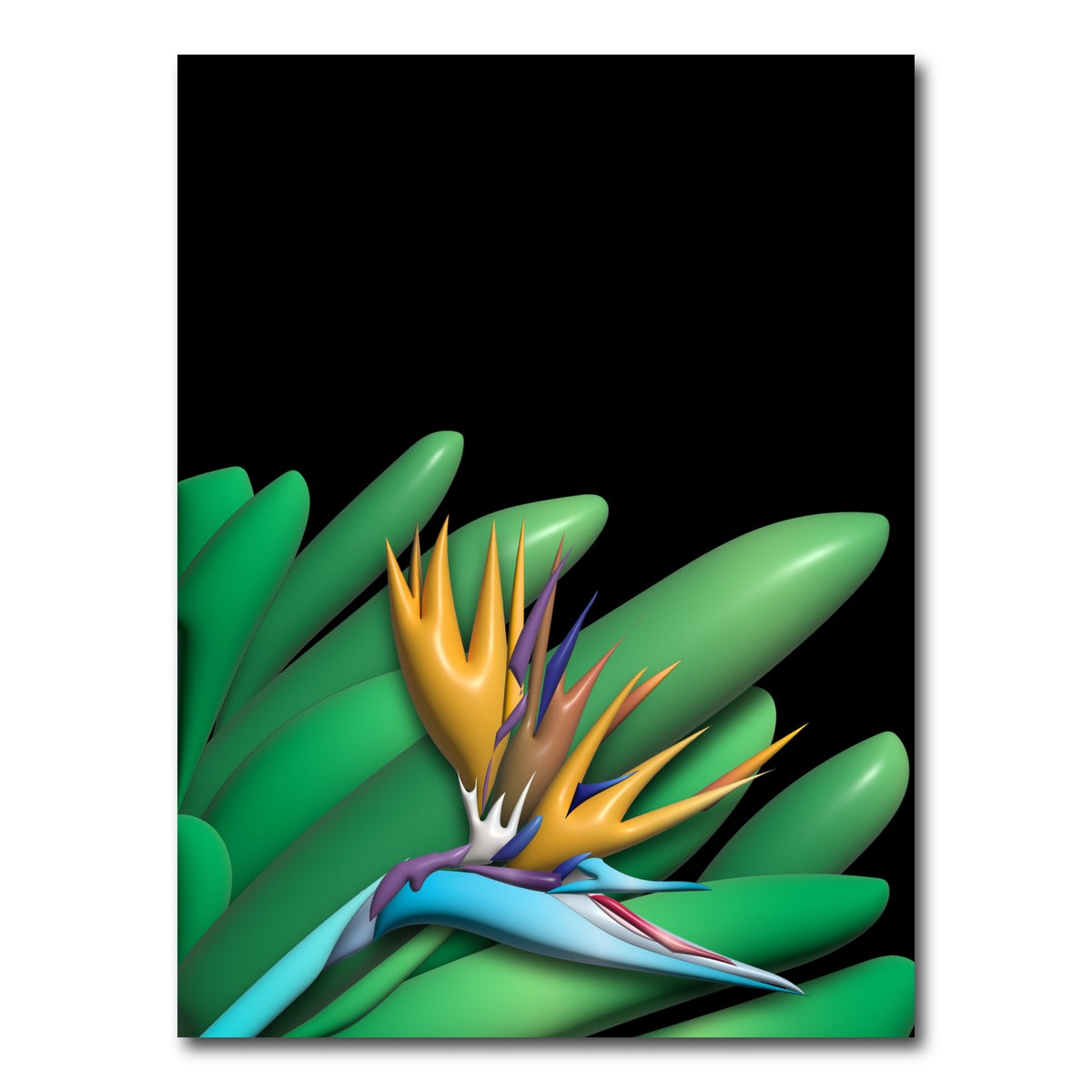 AUTO-MOCKUP WHITE | Lotus Blossom | 1 Piece | Gallery Wrap Canvas | group=3x4