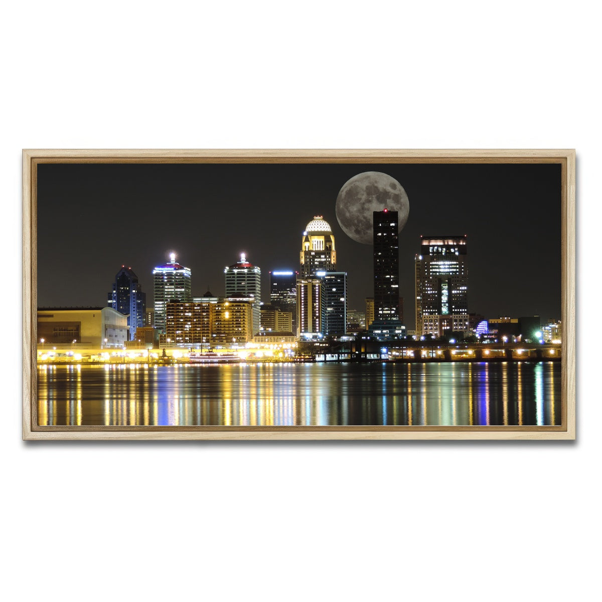 AUTO-MOCKUP WHITE | Louisville Skyline | 1 Piece | Natural Framed Canvas | group=2x1