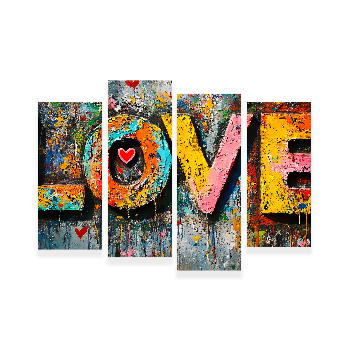 Love Graffiti Wall Art