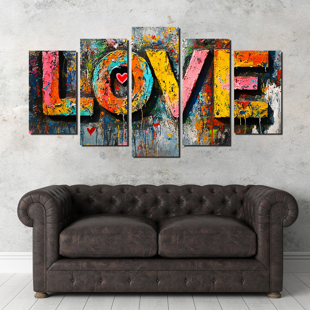 Love Graffiti Wall Art