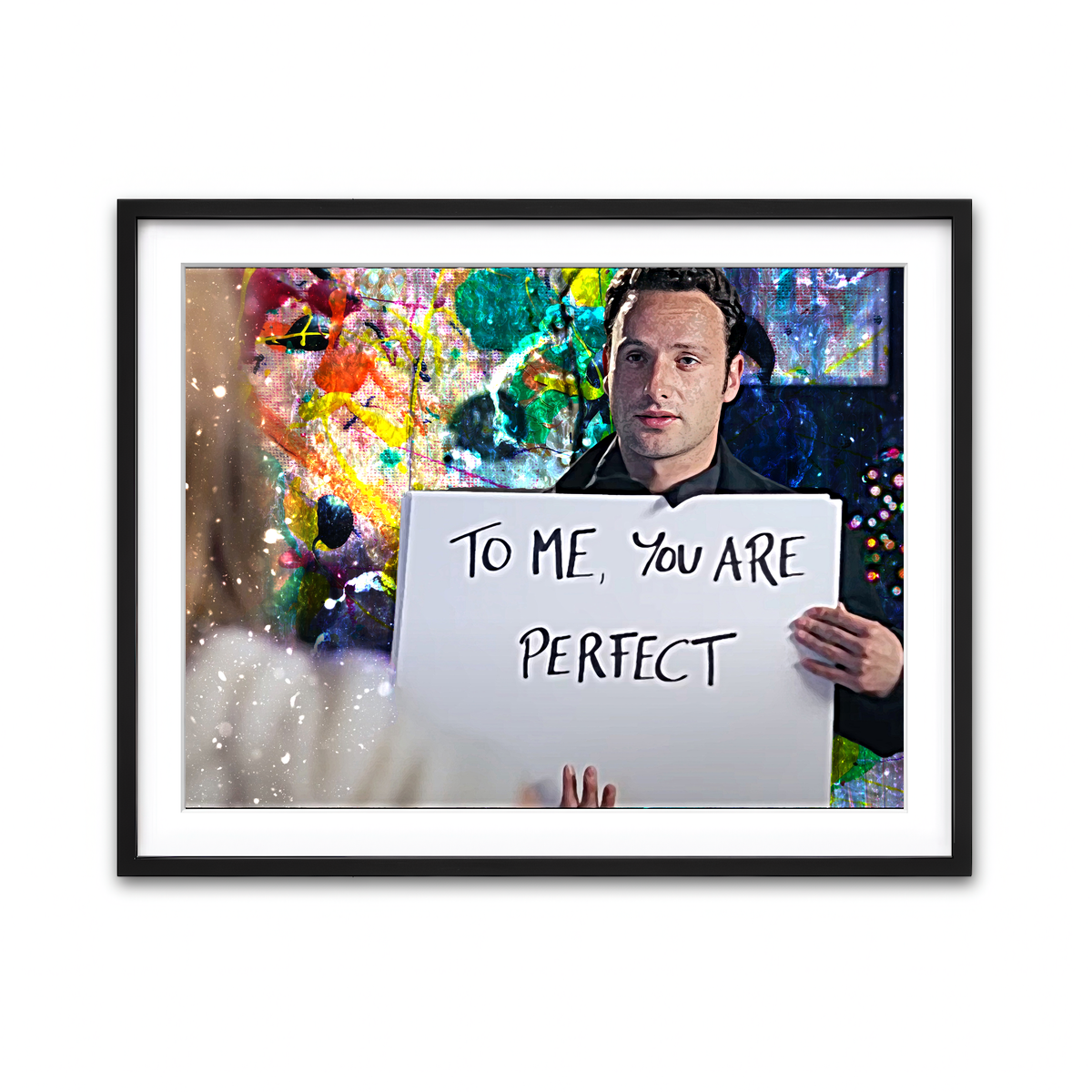 Framed Print 4x3 Black